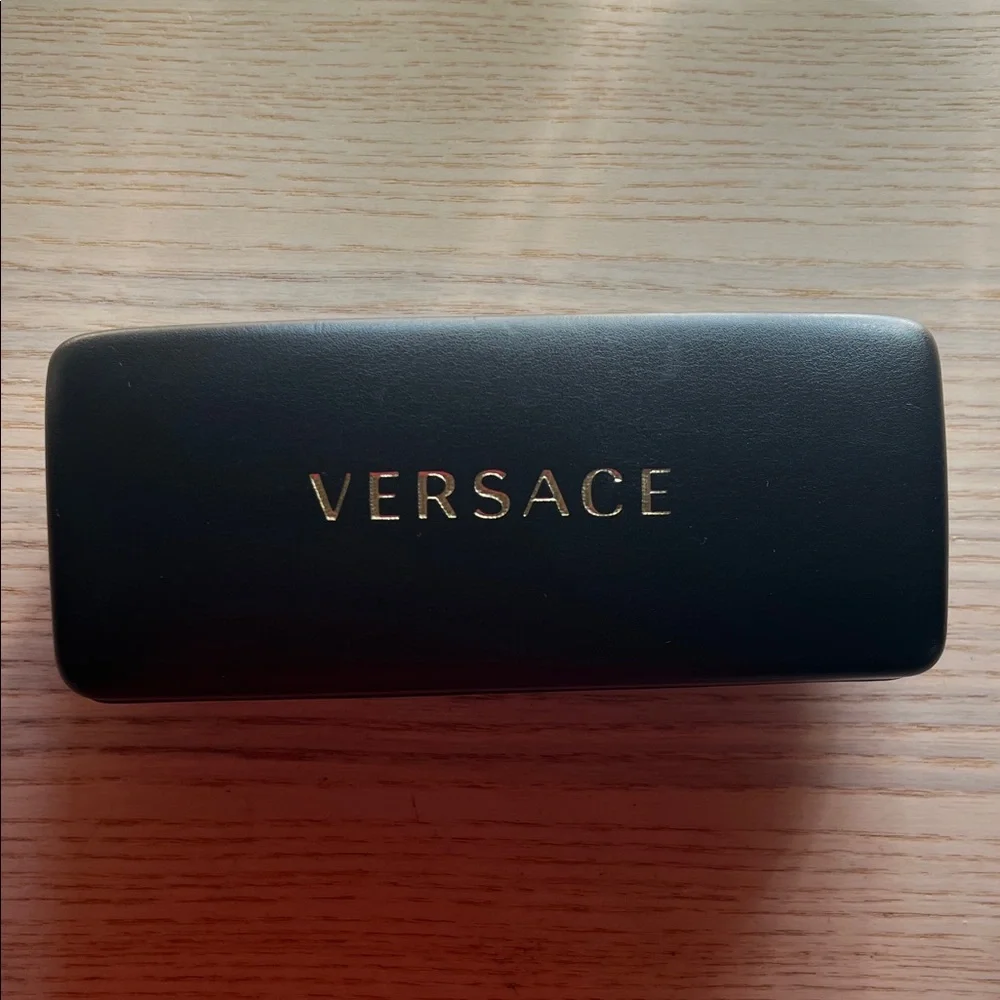 Versace Black Eyewear Case (NEW)